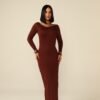 Morena Brazil - Vestido Longo e Costas Nua Bia