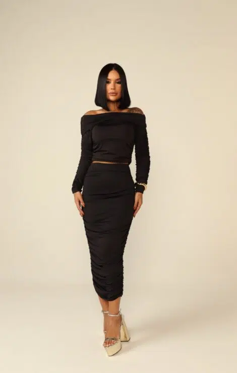 Morena Brazil - Saia Midi Ana Luiza