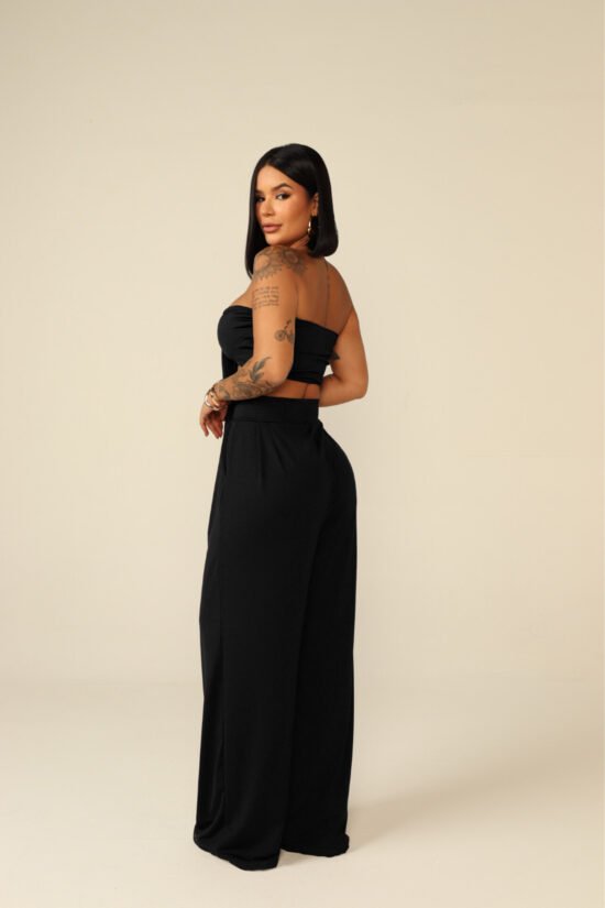 Morena Brazil - Conjunto Pantalona Cropped Multiforme Aline