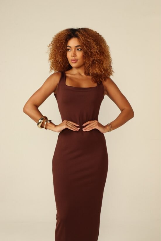 Morena Brazil - Vestido Longo com Costa Aberta Morena