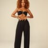 Morena Brazil - Conjunto Pantalona Efeito Silicone Juju - Marrom, GG