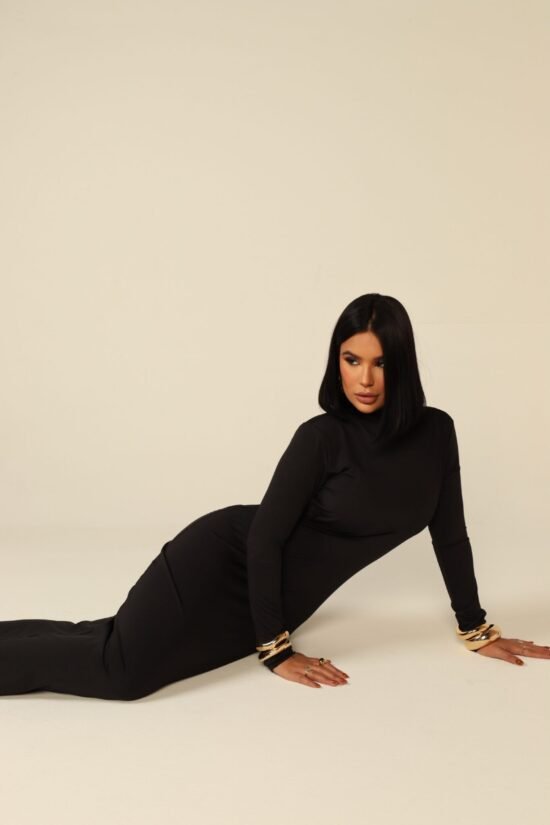 Morena Brazil - Vestido Modelador Gola Alta