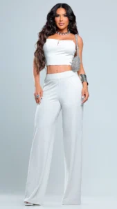 Conjunto Feminino Charm Wide Leg