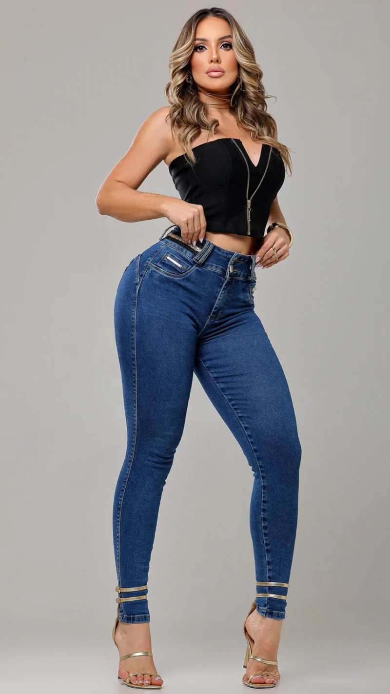 Calca Jeans Cigarrete Muse