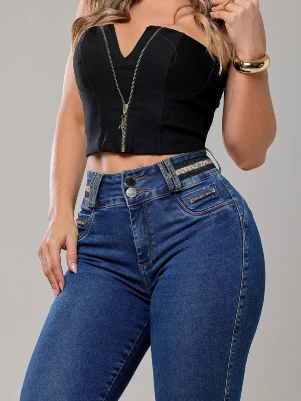 Calca Jeans Cigarrete Muse