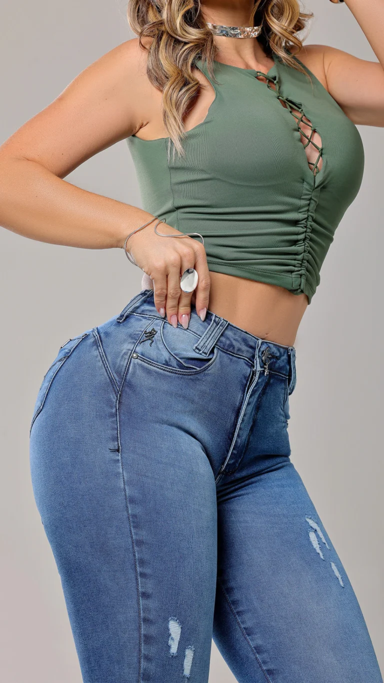 Calça Jeans Cigarrete Divine