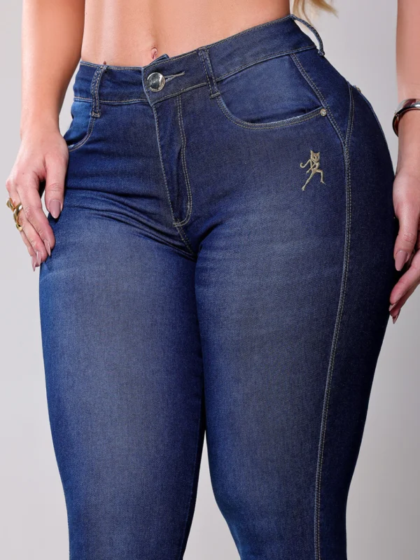 Calca Jeans Cigarrete Luxe