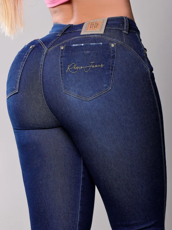 Calca Jeans Cigarrete Luxe