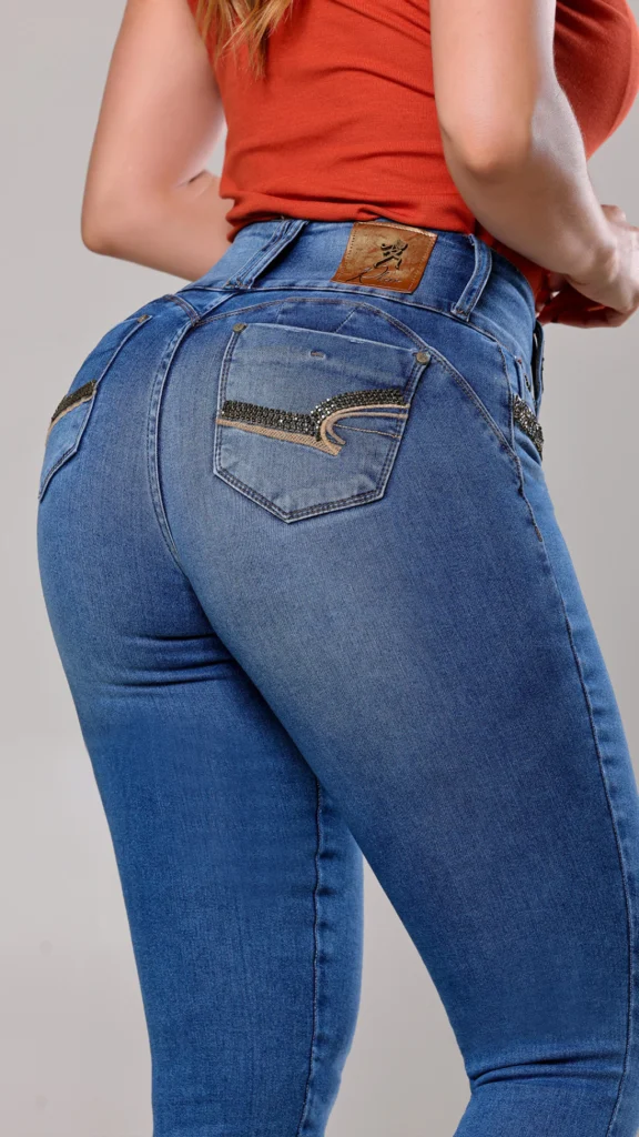 Calca Jeans Cigarrete Elegance