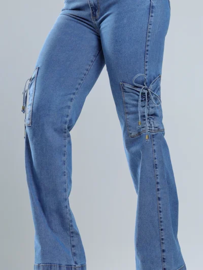 Calca Jeans Wide Leg Glam Premium