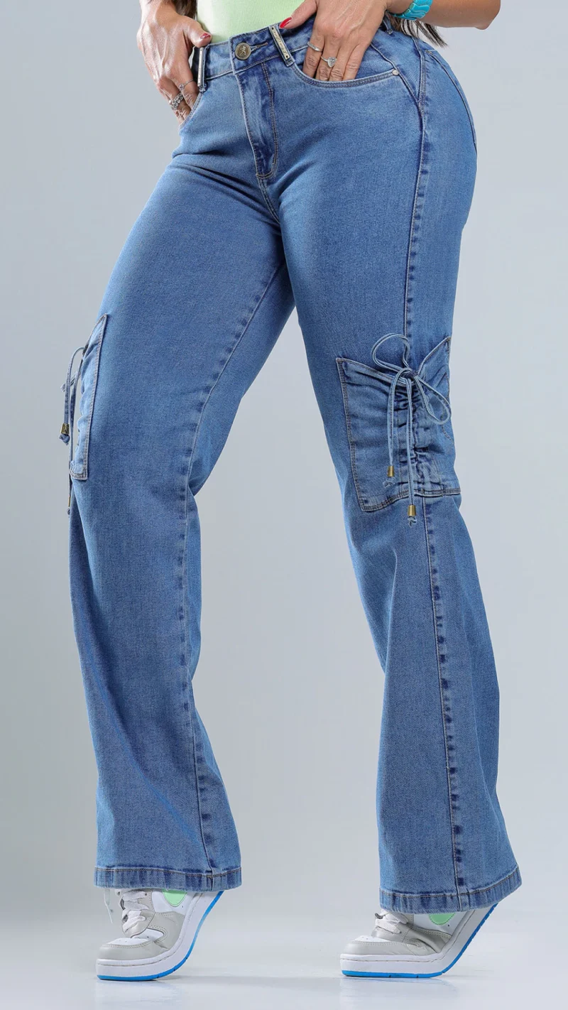 Calca Jeans Wide Leg Glam Premium