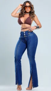 Calca Jeans Flare Charm