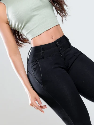 Calca Jeans Flare Glam