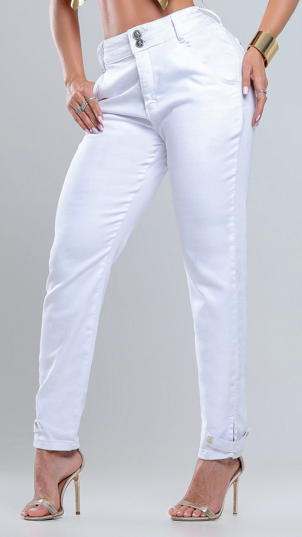 Calca Jeans Mom Divine Compressora