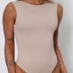 Body Regata Decote Canoa Cavado Meg