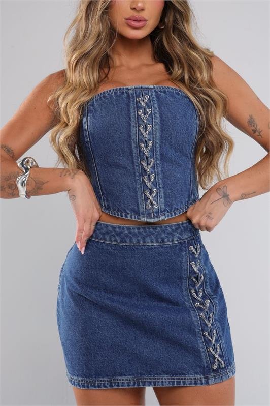 Cropped Jeans Tomara que Caia