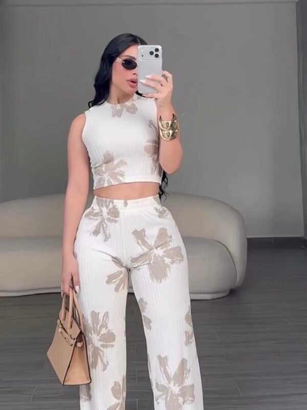 Conjunto Pantalona Flores