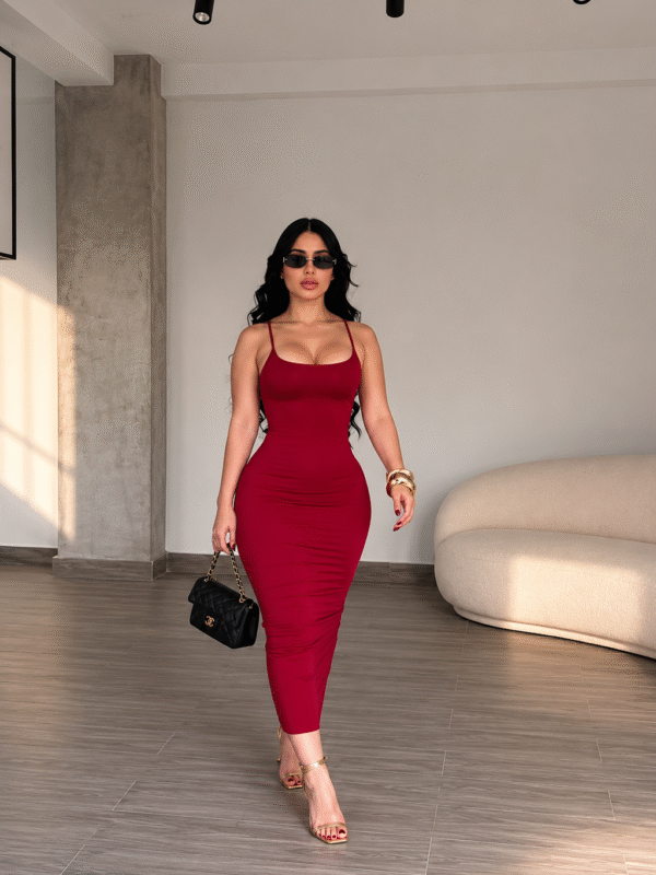 Combo Vestido Modelador Luise — 3 Cores (Preto + Nude + Marrom)