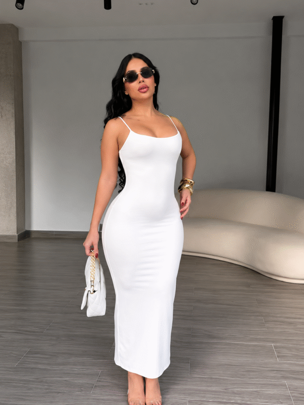 Combo Vestido Modelador Luise — 3 Cores (Preto + Nude + Marrom)