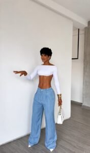 Calça Jeans Alfaiataria