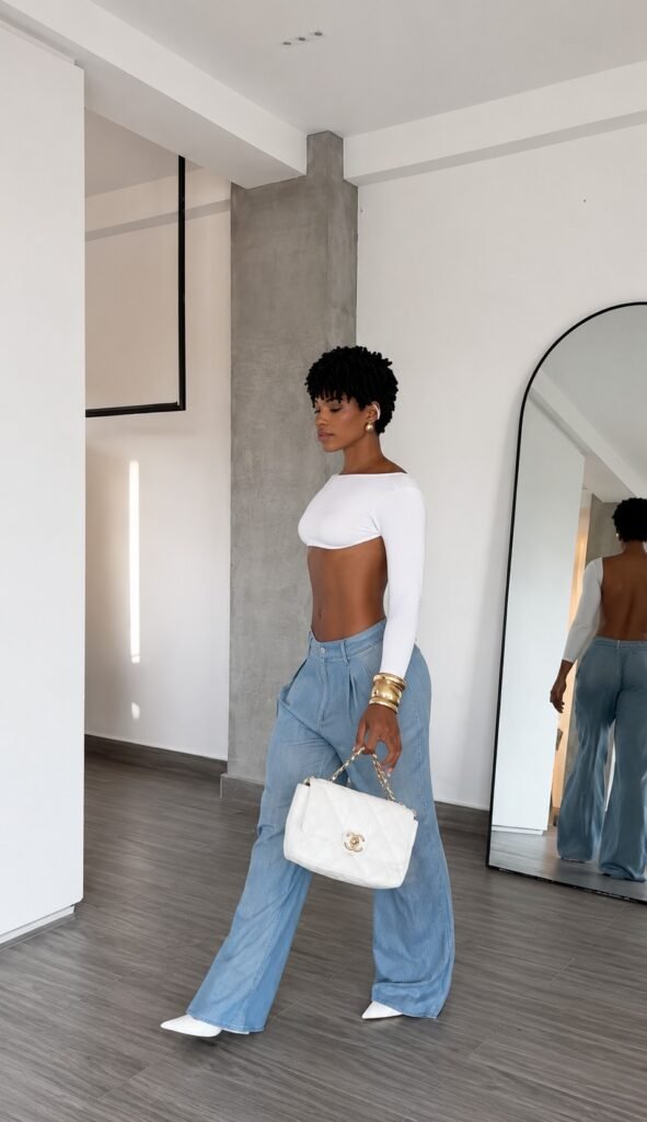 Calça Jeans Alfaiataria