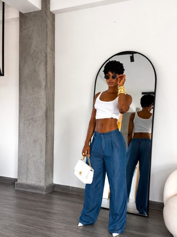 Calça Jeans Alfaiataria
