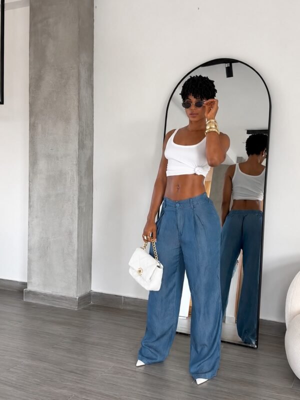 Calça Jeans Alfaiataria