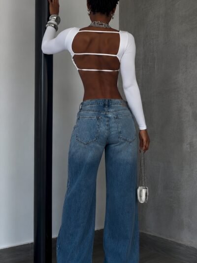 Calça Jeans Wideleg Max