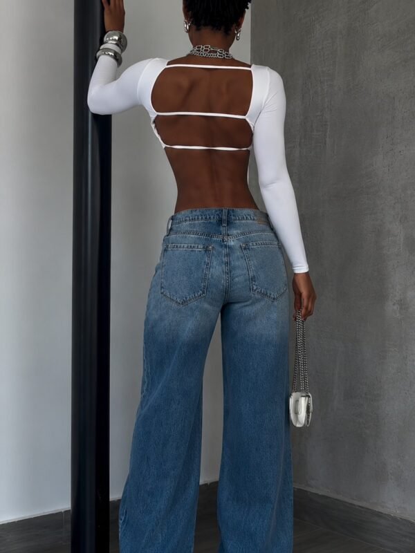 Calça Jeans Wideleg Max