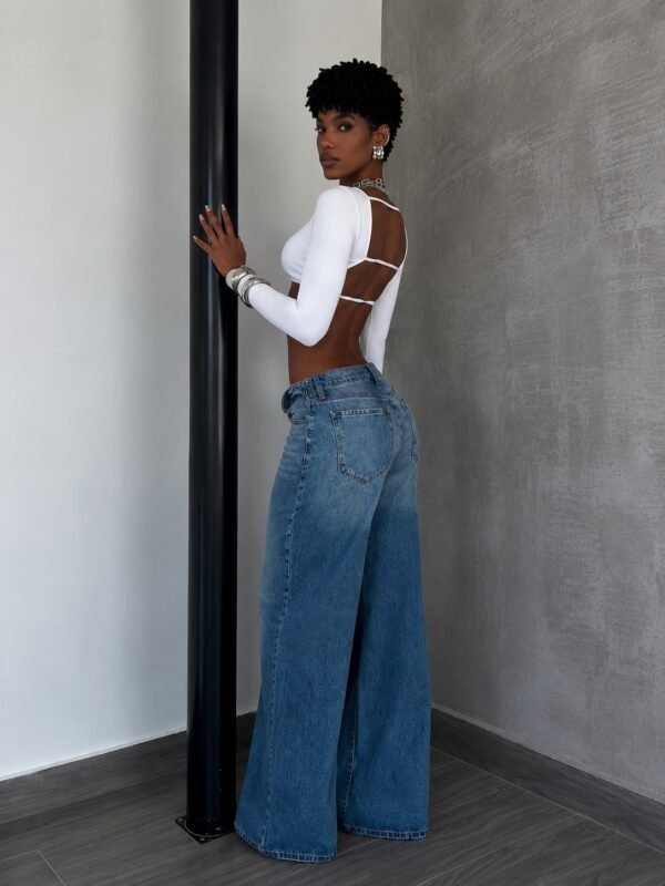 Calça Jeans Wideleg Max