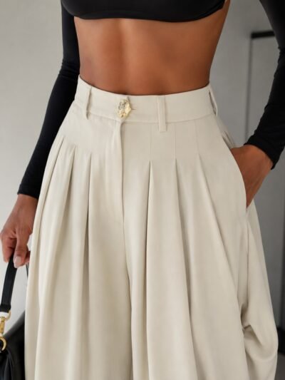 Calça Balone Aladin - Off-White