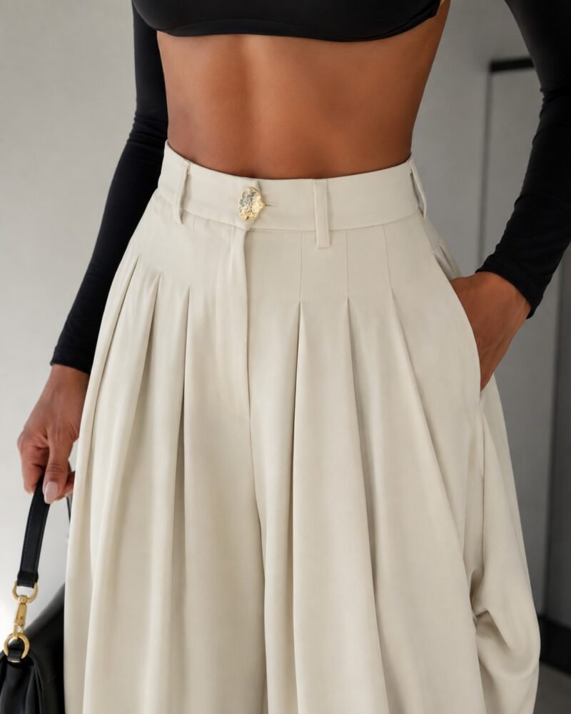 Calça Balone Aladin - Off-White
