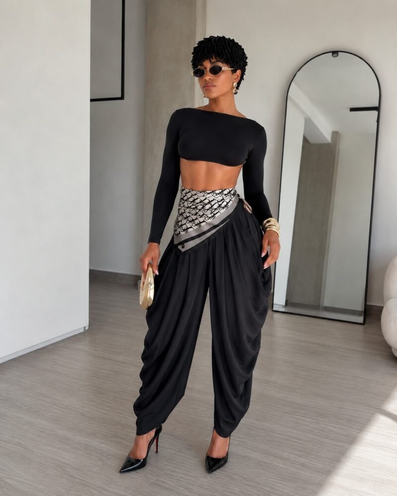 Calça Balone Aladin - Preto