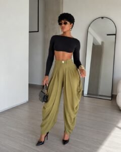 Calça Balone Aladin - Verde Oliva