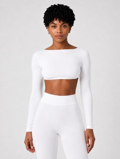 Cropped Costas Nua com Bojo - Branco