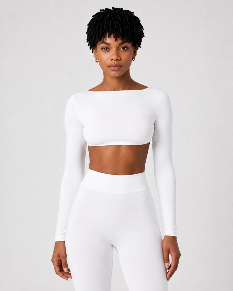 Cropped Costas Nua com Bojo - Branco