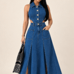Vestido Jeans Apaixonante Morena Brazil 1
