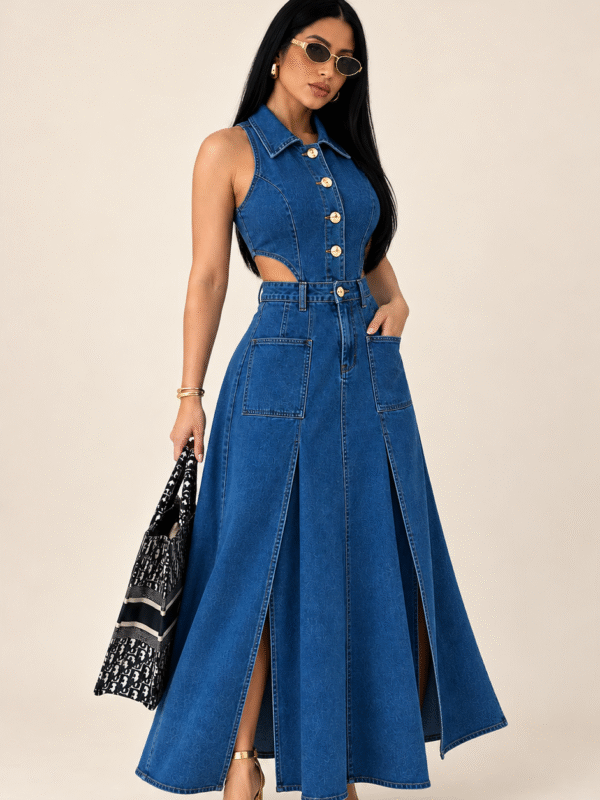 Vestido Jeans Apaixonante Morena Brazil 2