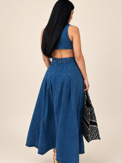 Vestido Jeans Apaixonante Morena Brazil 3