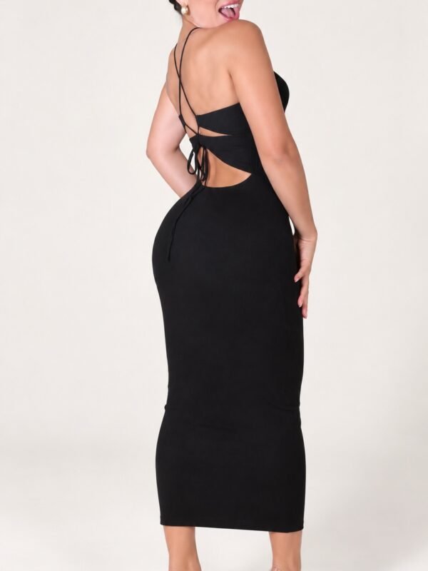 Vestido Modal Costas Abertas