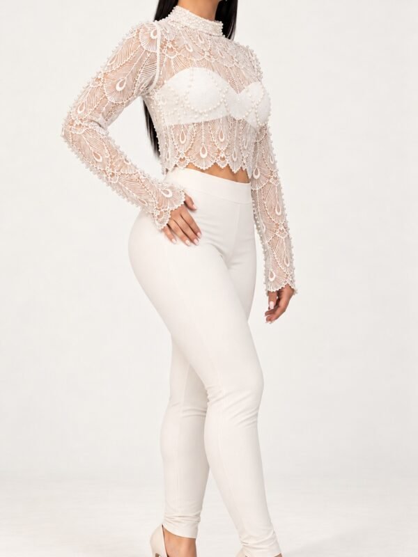 Blusa Pérolas Black
