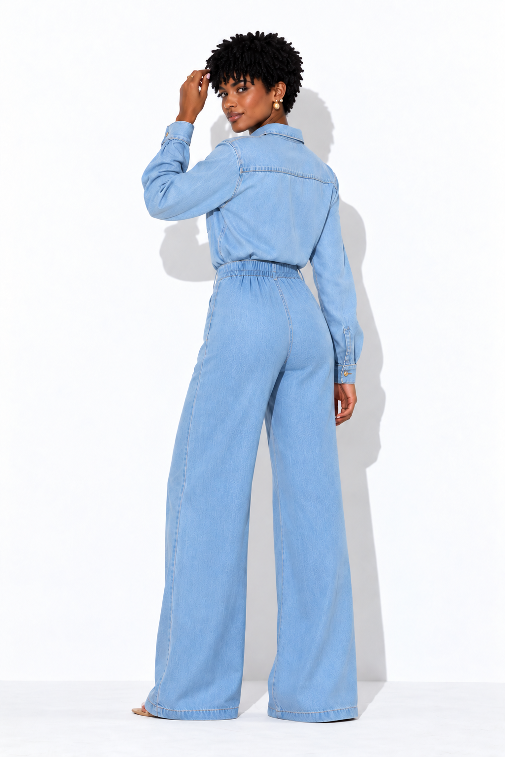 Calça Jeans Alfaiataria Morena Brazil - jeans clara