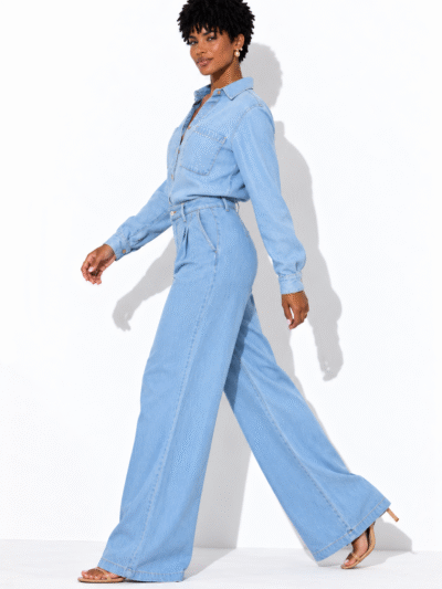 Calça Jeans Alfaiataria Morena Brazil - jeans clara
