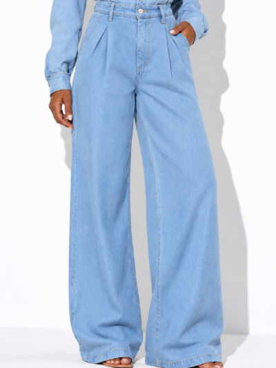 Calça Jeans Alfaiataria Morena Brazil - jeans clara