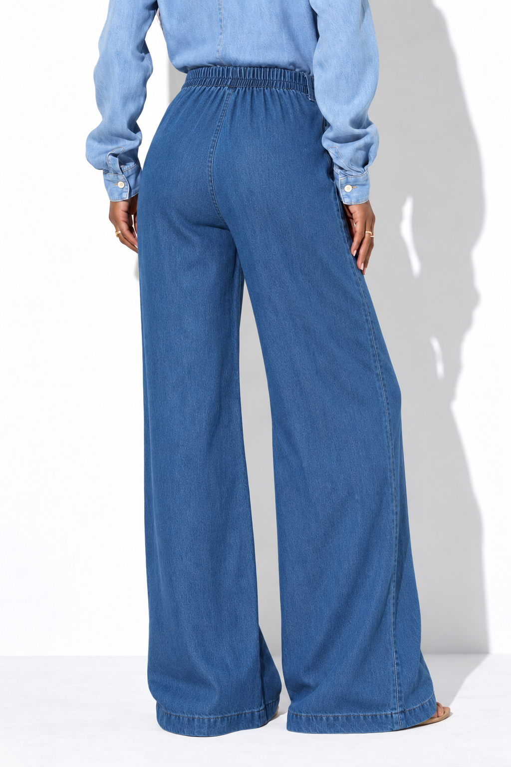 Calça Jeans Alfaiataria Morena Brazil - jeans escura