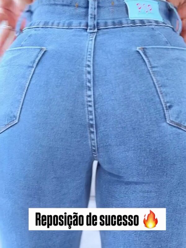 Calça Skinny Destroyed