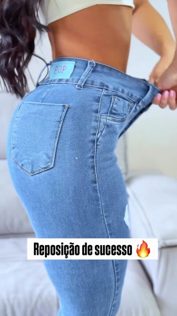 Calça Skinny Destroyed