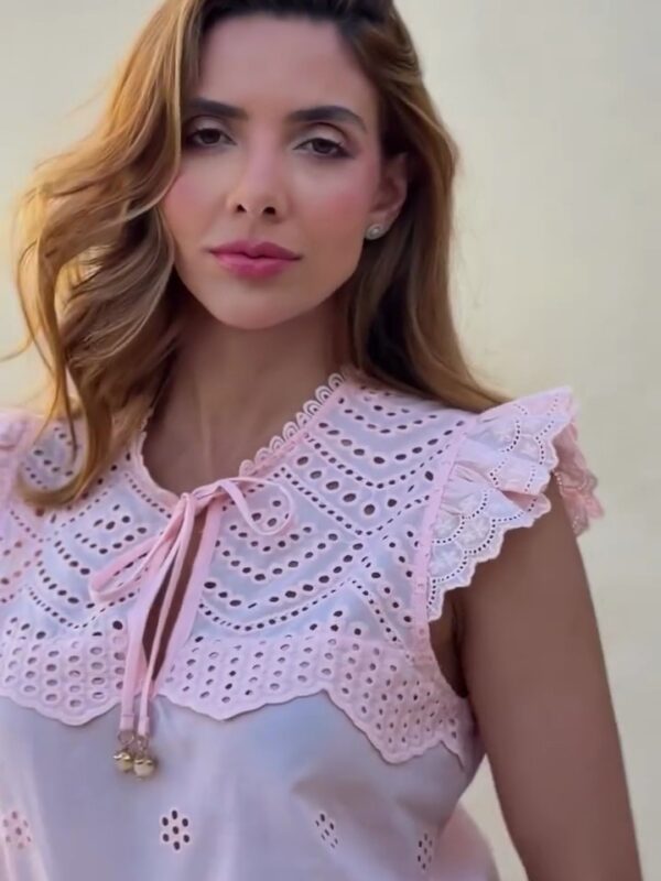 Blusa Rosa Delicada