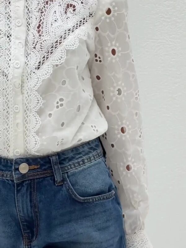 Camisa Branca Delicada