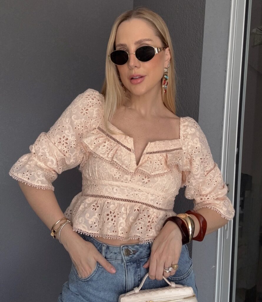 Blusa Laise Rosé